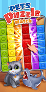 pets match free puzzle imagem de tela 1