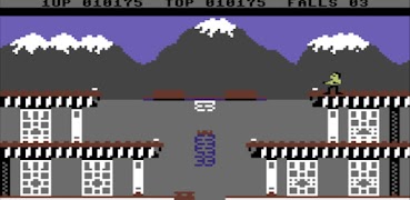 C64 Bruce Lee تصوير الشاشة 1