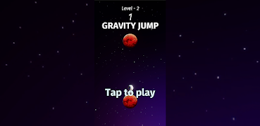 برنامه‌نما Gravity jump - Planet Jumper عکس از صفحه