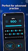 Tap Metronome: easy & precise اسکرین شاٹ 2