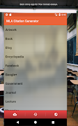 MLA Citation Generator ảnh chụp màn hình 1