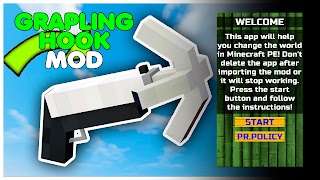 Grapling Hook Mod Minecraft PE screenshot 2