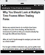 برنامه‌نما Multiple Time Frame Analysis عکس از صفحه