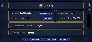 iPoker ภาพหน้าจอ 2