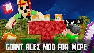 Giant Alex Mod Minecraft PE โปสเตอร์