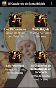 15 Oraciones de Santa Brígida plakat