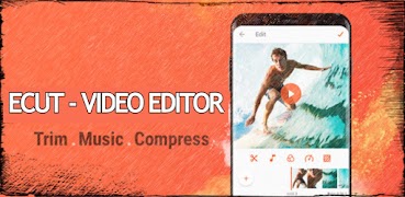برنامه‌نما Ecut Video Editor عکس از صفحه