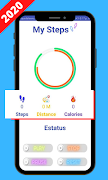 برنامه‌نما Pedometer for Walking عکس از صفحه