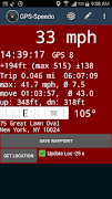 GPS-Speedo 스크린샷 2