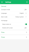 برنامه‌نما New Second-Float Clock Timer عکس از صفحه