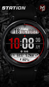 STATION - Digital watch face स्क्रीनशॉट 5
