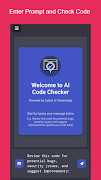 AI Code Checker syot layar 1