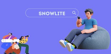 Snow Lite الملصق
