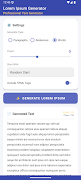 Lorem Ipsum Generator - Dummy تصوير الشاشة 3
