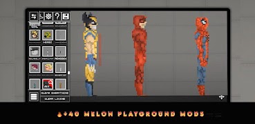 +40 Mods For Melon Playground ภาพหน้าจอ 2