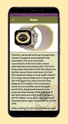 Z59 Smartwatch Guide captura de pantalla 4