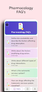 Learn Pharmacology : FAQ's Screenshot 2