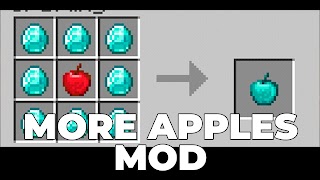 More Apples Mod for Minecraft скриншот 3