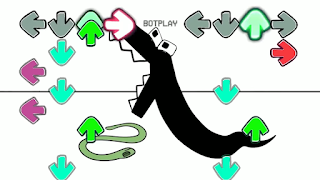 Alphabet Lore Origin FNF Mod poster