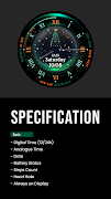 Galaxy Watch6 워치페이스(스노우볼) Screenshot 1