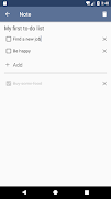6 Schermata Daff Quick Notes