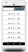 Multiplication Table скриншот 6