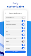 AI Resume Builder CV Maker PDF screenshot 5