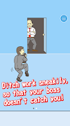 Ditching Work - escape game captura de pantalla 1