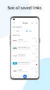 برنامه‌نما LinkSaver: With Useful Feature عکس از صفحه