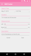 MilkTracker স্ক্রিনশট 1
