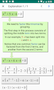 ALGEBRATOR-step-by-step solver اسکرین شاٹ 3