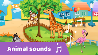 Animals Coloring and Learn اسکرین شاٹ 3