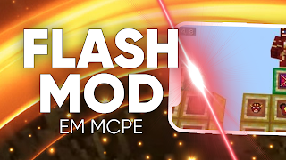 Flash Mod Minecraft PE Cartaz