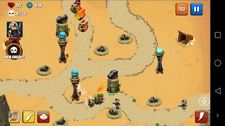 CLASH TD - GUERRA captura de pantalla 2