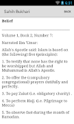 Sahih Bukhari screenshot 2