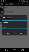 برنامه‌نما HONDAtabase عکس از صفحه
