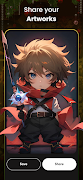 AI Anime: Fantasy Art Maker 스크린샷 3