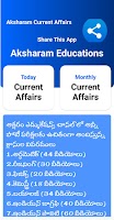 Current Affairs daily  telugu Cartaz