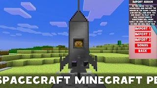 Spacecraft Mod for Minecraft 海报