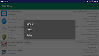 برنامه‌نما APK Finder عکس از صفحه