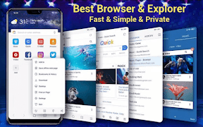Fast Browser - Data safety plakat