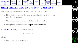 5 Schermata Algebra Tutorial 1: Basics