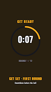 Timer de Intervalos Boxe HIIT imagem de tela 3