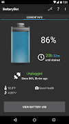 برنامه‌نما BatteryBot Battery Indicator عکس از صفحه