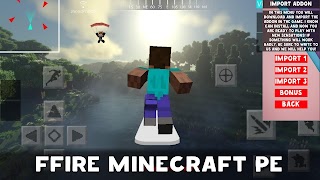 Ffire Mod for Minecraft PE captura de pantalla 1