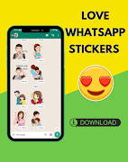 Romantic Stickers for WhatsApp 截图 2