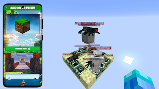 2 Schermata Mod One Block Horror Minecraft