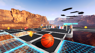 BasketRoll: Rolling Ball Game screenshot 2