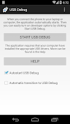 USB Debug الملصق