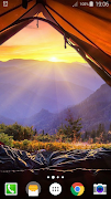 In Tent Live Wallpaper poster